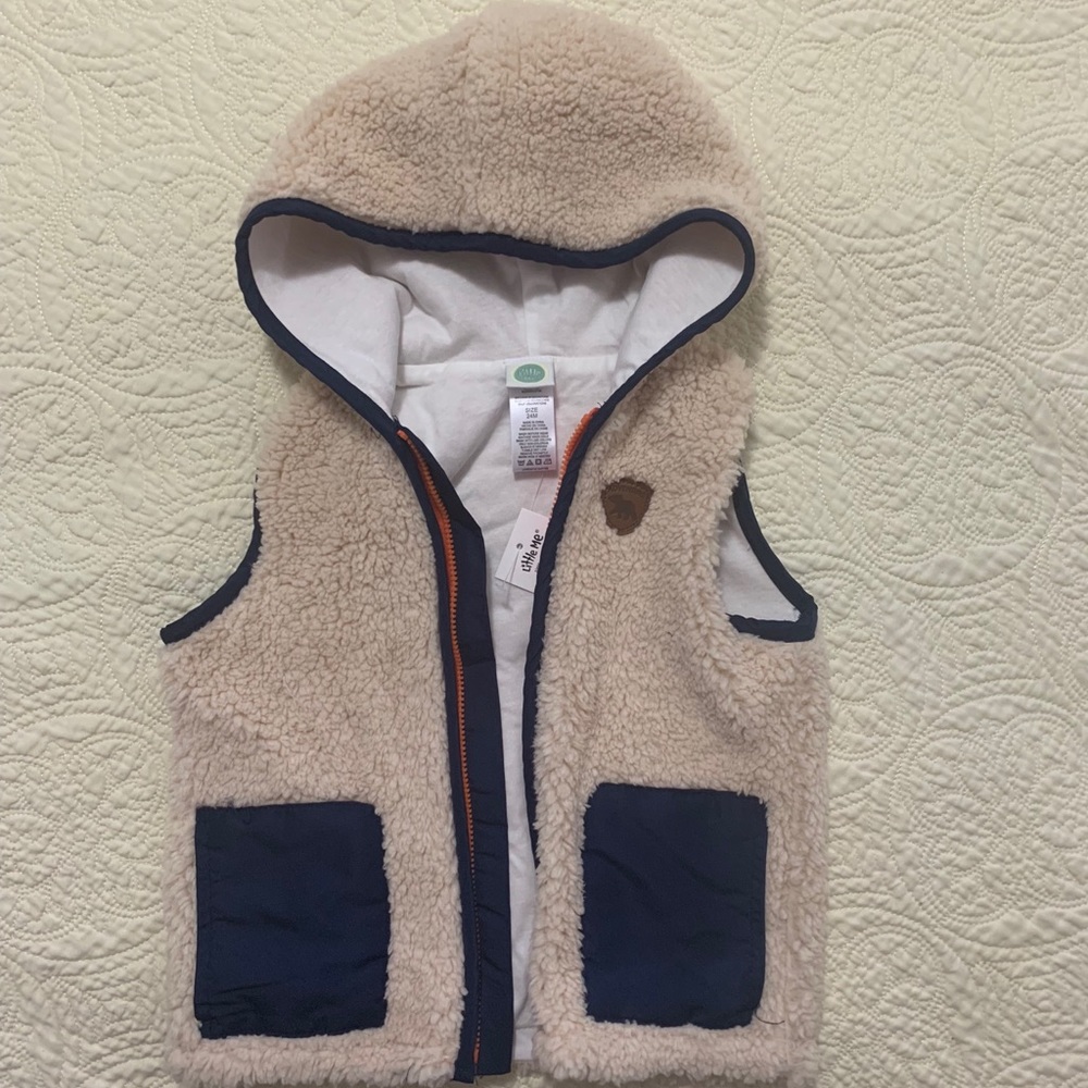 Little me vest nwt